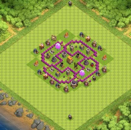 hdv 6 defense|village coc hdv 6.